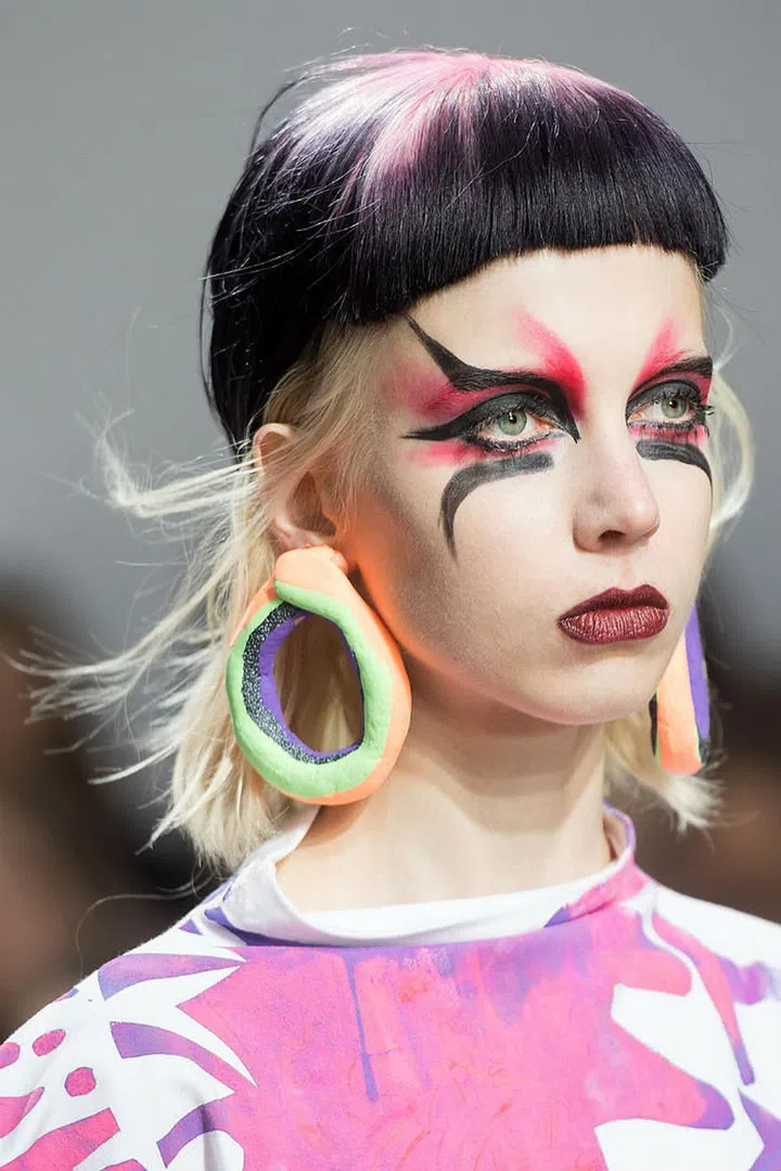 At Fashion East.