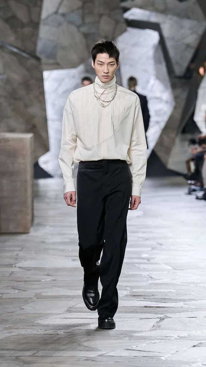 Hermès men’s
autumn/winter 2023
collection. Photo: Courtesy