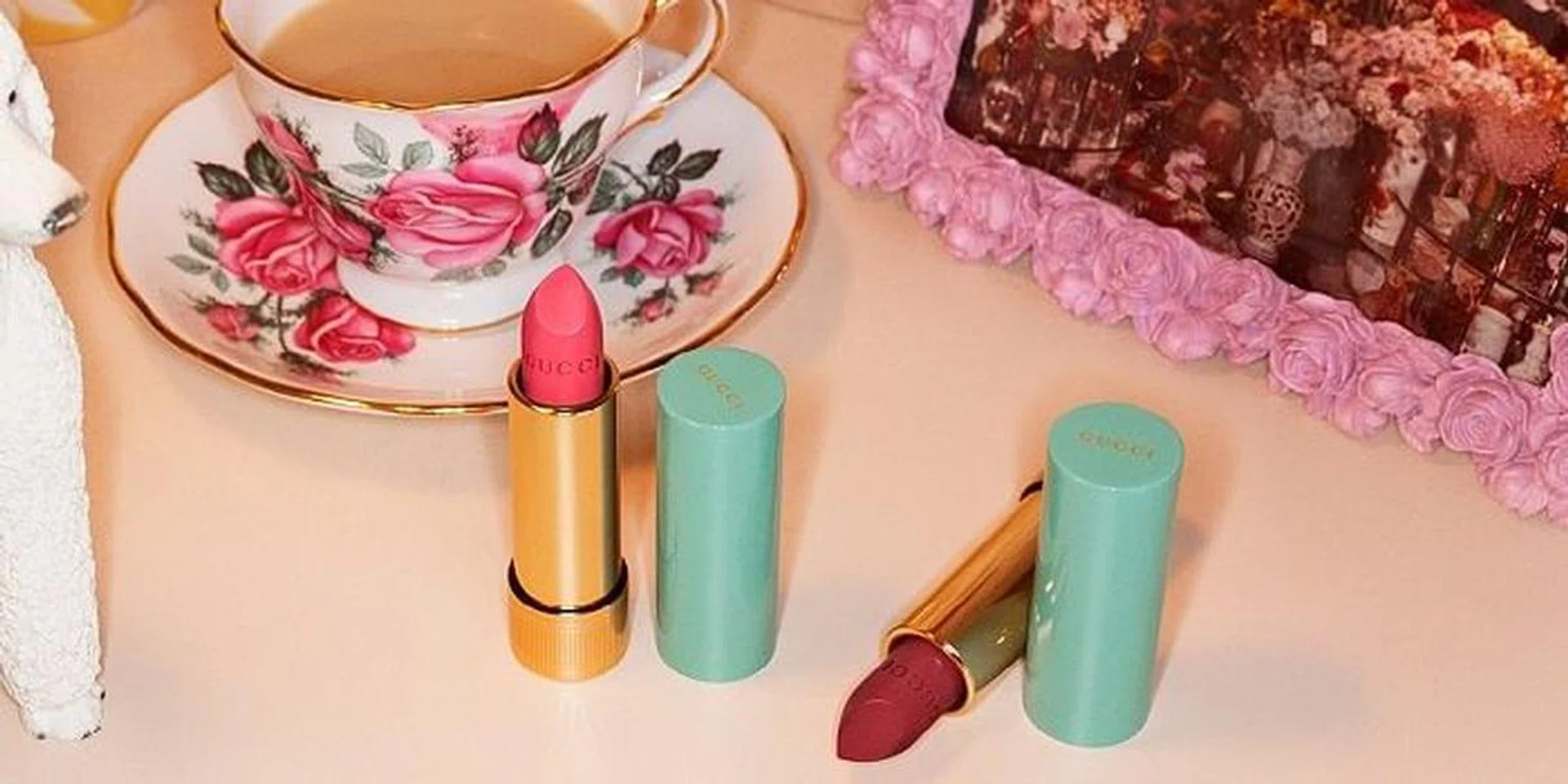 Gucci Makeup Lipsticks Beauty Alessandro Michele Collection Singapore Takashimaya September 2019 campaign