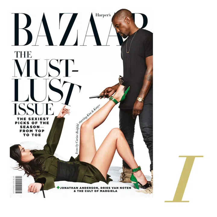 Photographed by Karl Lagerfeld; Styled by Carine Roitfeld
