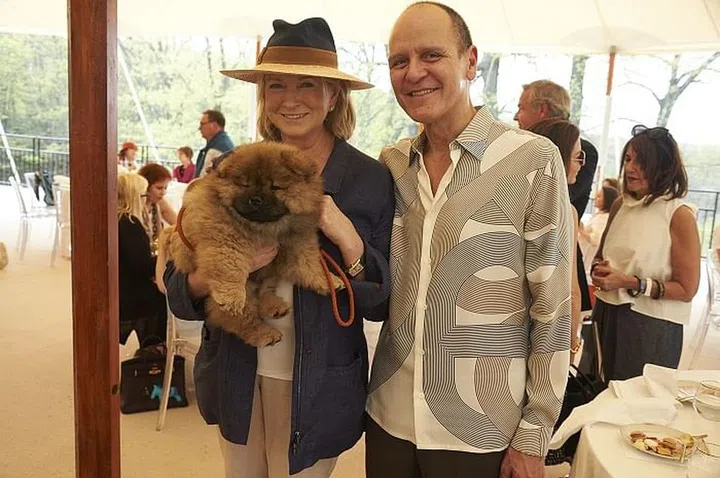 MARTHA STEWART AND U.S. PRESIDENT AND CEO OF HERMÈS ROBERT CHAVEZ. Photo: Hermès