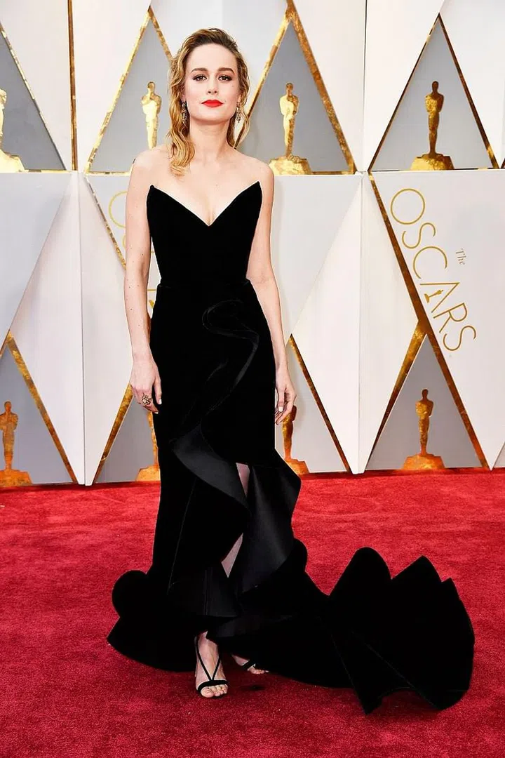 in Oscar de la Renta and Neil Lane Diamonds. Photo: Getty 
