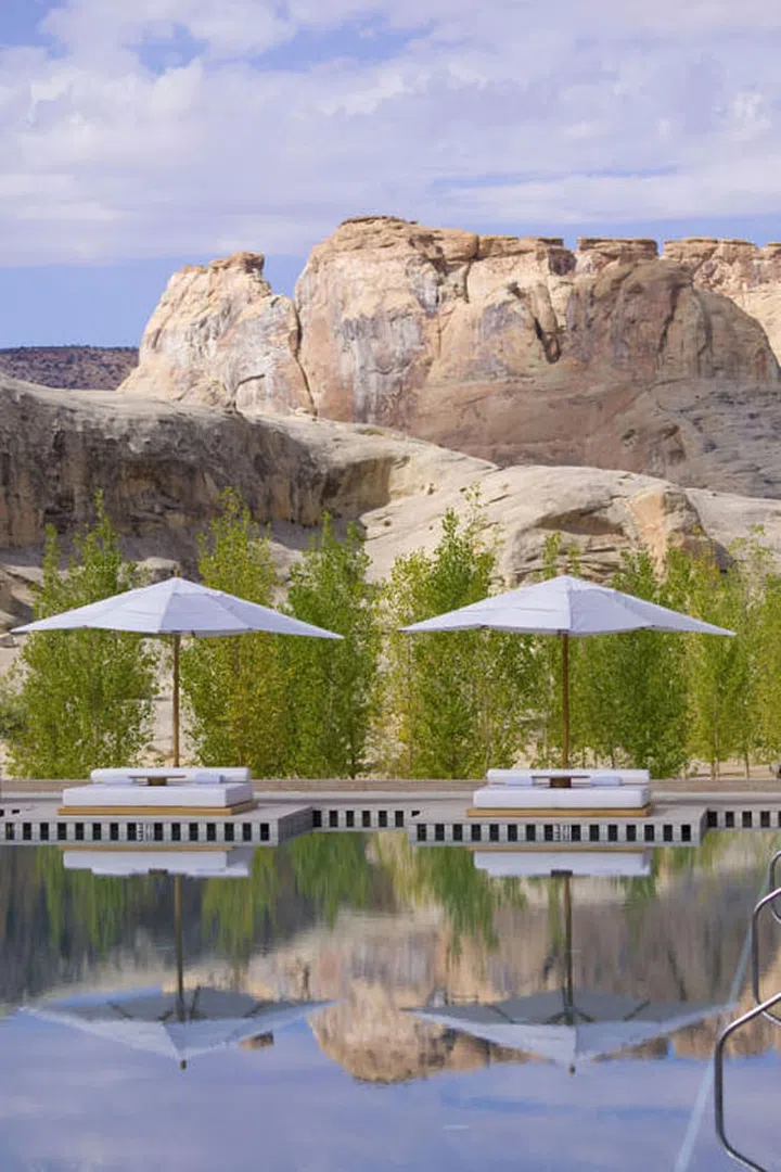 Where: Canyon Point, Utah
Why: Located on an expanse of wilderness, the views are spectacular and the spa is world-class.
