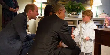 prince george obamas