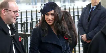 Meghan Markle at Field of Remembrance at Westminster Abbey