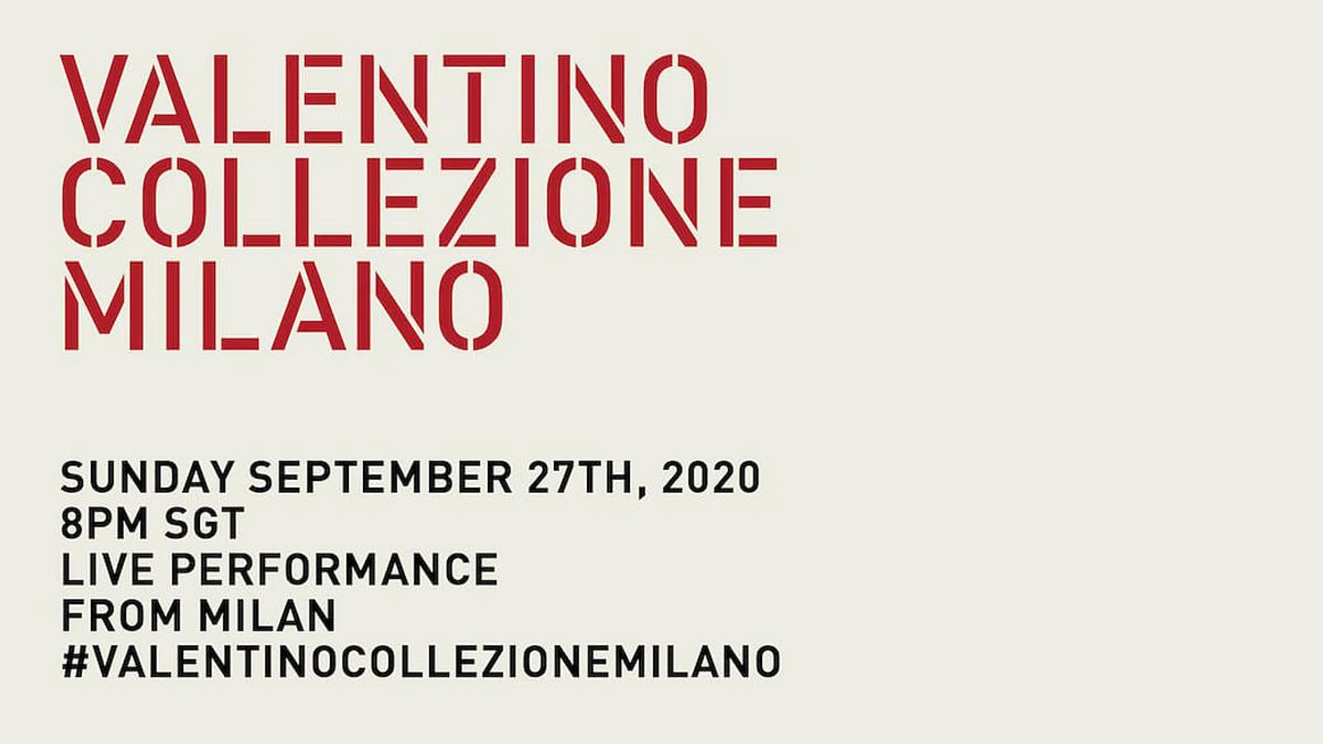 Image: Valentino