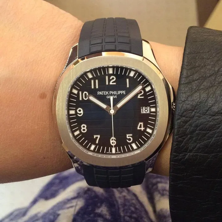 This year celebrates the Aquanaut's 20th anniversary with white gold and an increased size of 42.2mm