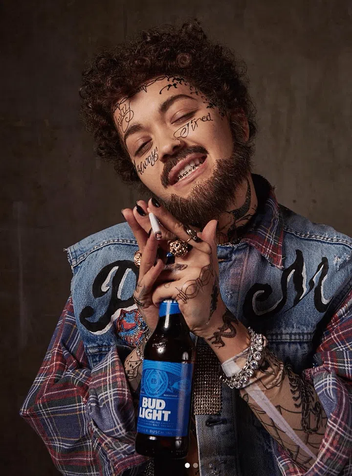 As Post Malone.