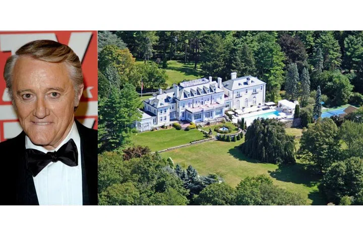 The 83-year-old actor's massive summer mansion hit the market earlier this year for $4.7 million. The estate includes a cabana, guest house, tennis court and pool. The property has been previously owned by other notable residents, including Harry Houdini's brother, plus ambassador James Stokes. Photo: Getty/ William Pitt, Julia B. Fee Sotheby's International Realty