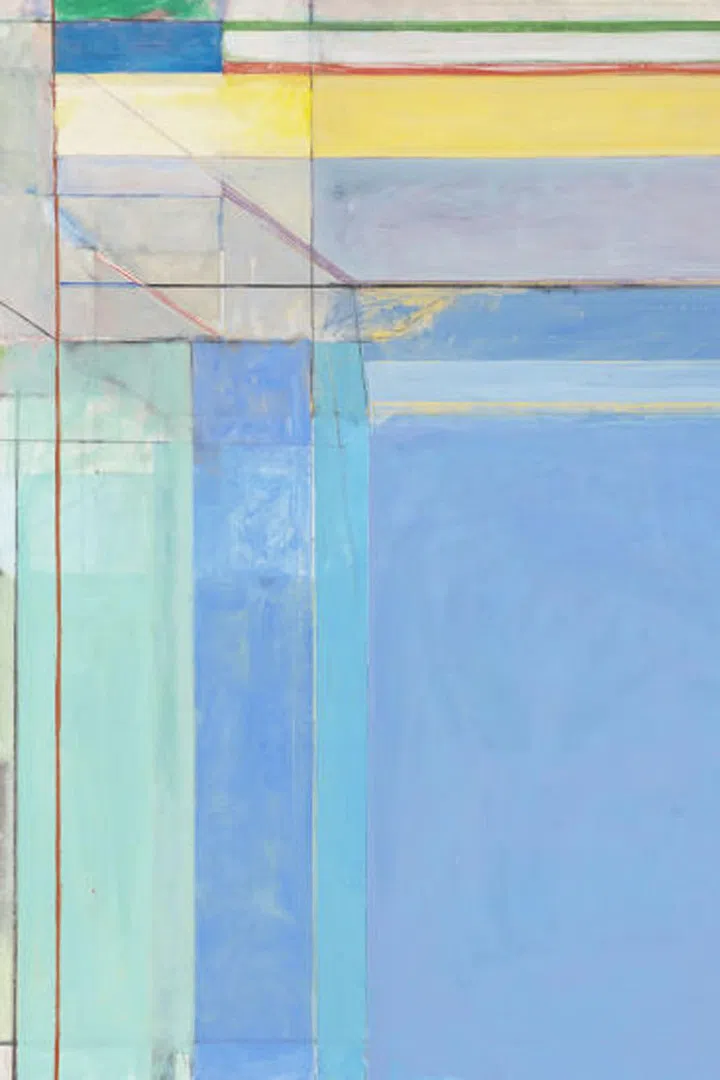  Ocean Park #79, 1975, by Richard Diebenkorn