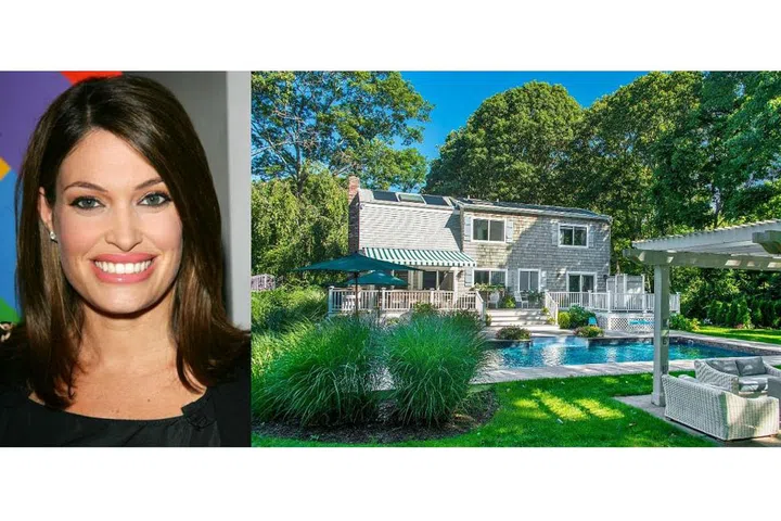 Guifoyle, a co-host of New York City's "The Five" on Fox News Channel, once owned this four-bedroom Hamptons summer home. The property includes a heated pool and full outdoor kitchen. The property was most recently sold for $1.8 million. Photo: Getty/ Douglas Elliman Real Estate.