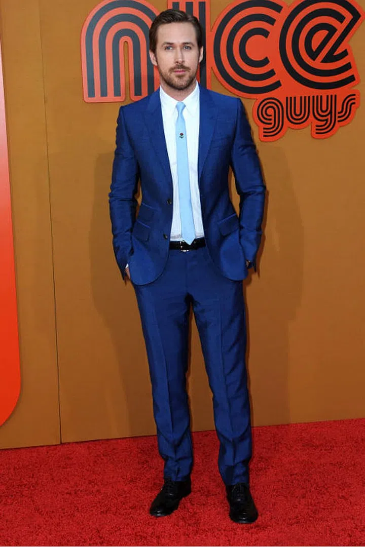 At the premiere of The Nice Guys in LA. Photo: Getty
