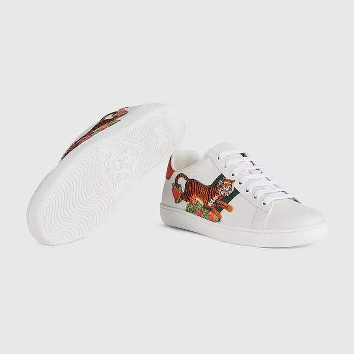 Gucci Tiger Women's Ace Sneakers, $1,140, Gucci
