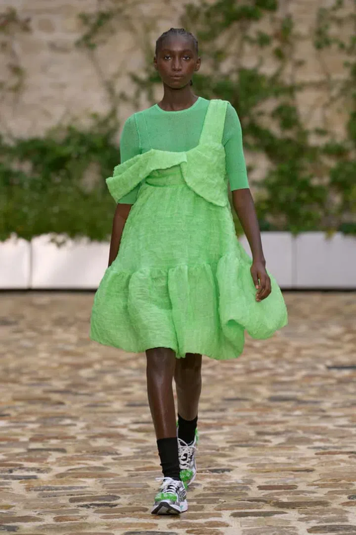 Quintessentially Scandi Juxtapositions At Cecilie Bahnsen Spring