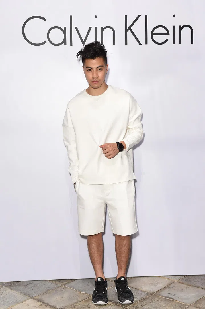 In Calvin Klein platinum