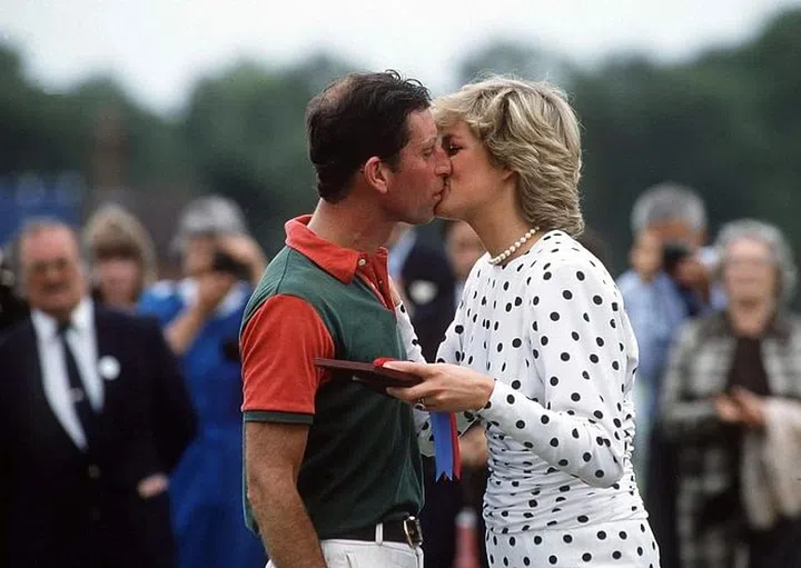 At Guards Polo Club in 1987. Photo: Getty 