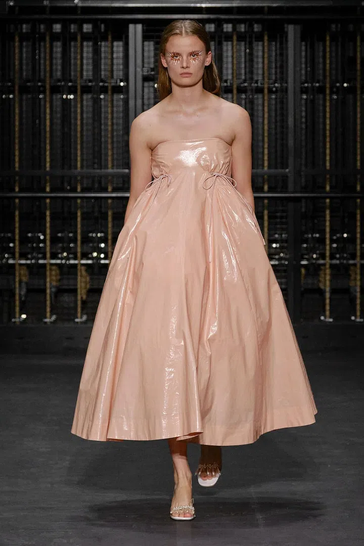 Simone Rocha SS24 Peach