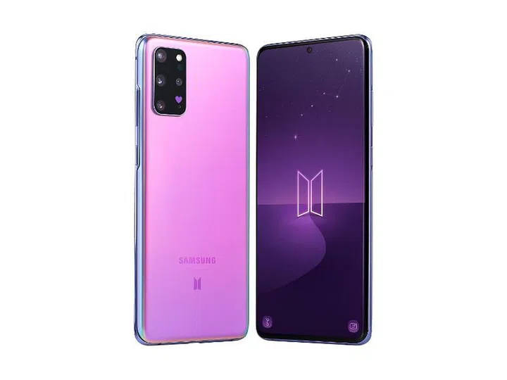 Samsung Galaxy S20+ BTS版128GB ワイヤレスイヤホン付 The New Samsung Galaxy S20+ and Buds+ BTS Edition Are ARMY Must