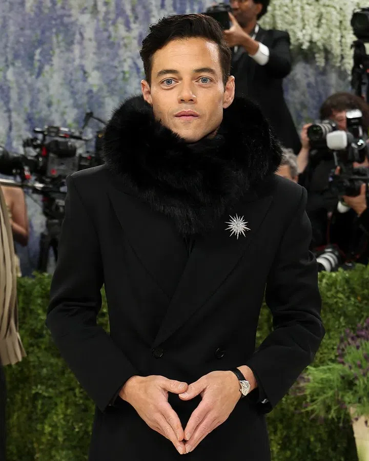 best watches at the met gala 2026 | rami malek cartier crash platinum