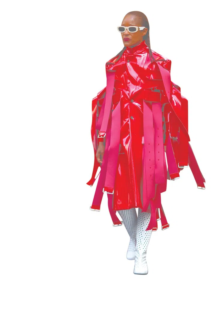 Michelle Ellie turns up the heat in Comme des Garçons