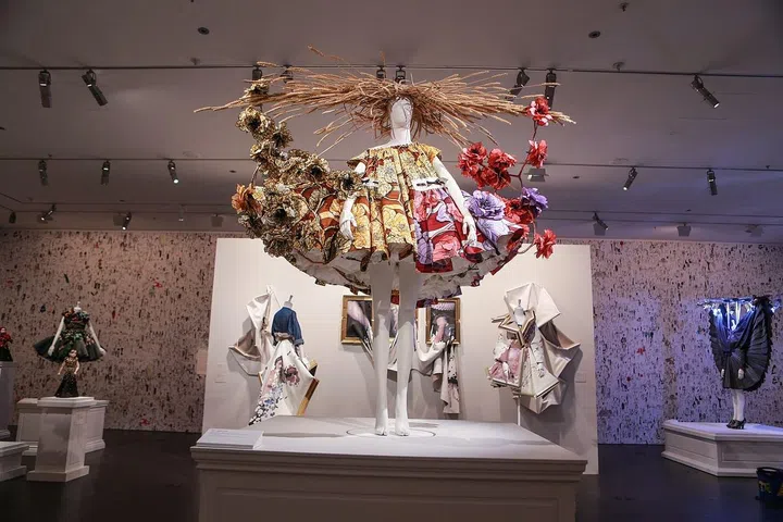 Installation view of Viktor&Rolf: Fashion Artists at the National Gallery of Victoria. Photo: Wayne Taylor 