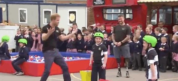 Prince Harry Admits To 9-Year-Old Boy That He Probably Won't Be King
