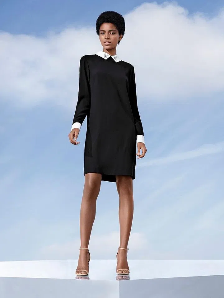 Black Collared Dress, $35. Photo: Target 