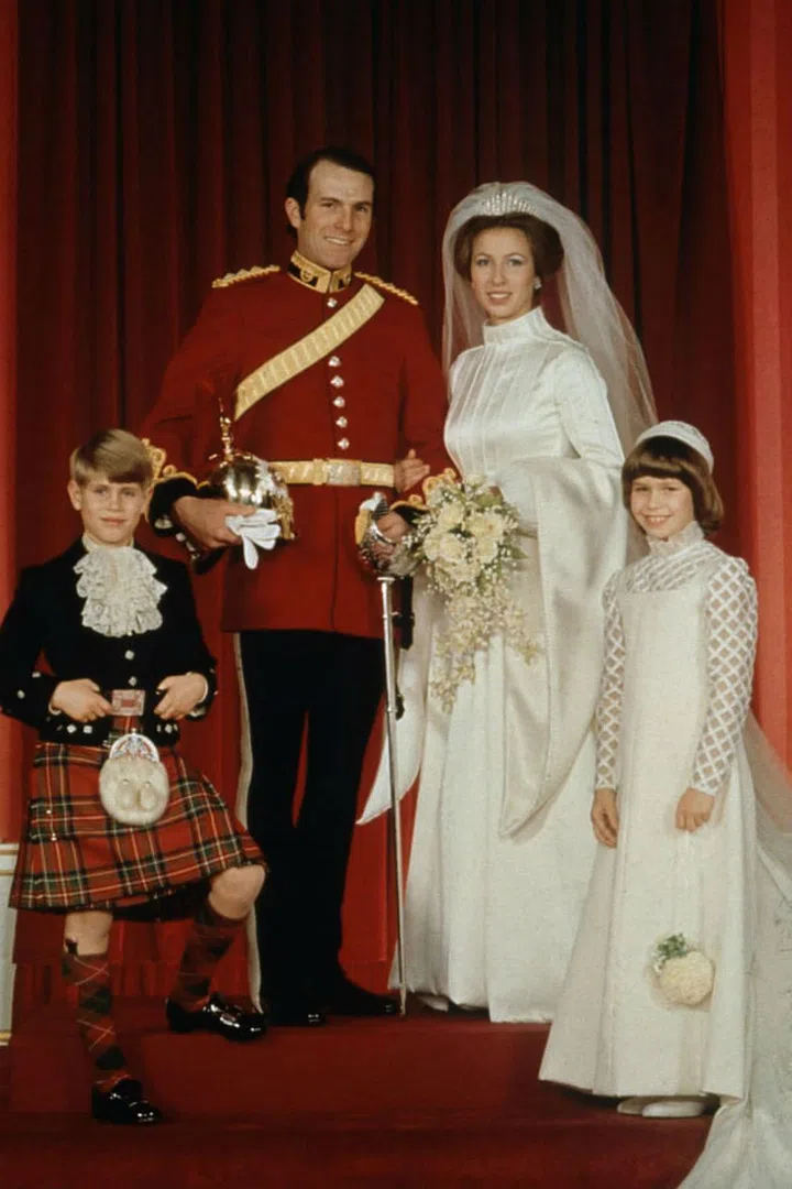 Princess Anne was a championship equestrian in the late '60s-early '70s, and won the European Championships before attending the 1972 Olympics in Munich. There, she met another competitive rider, Mark Phillips, who went on to win the gold medal at the games. After a whirlwind romance, the two were married just over a year later. Photo: Getty