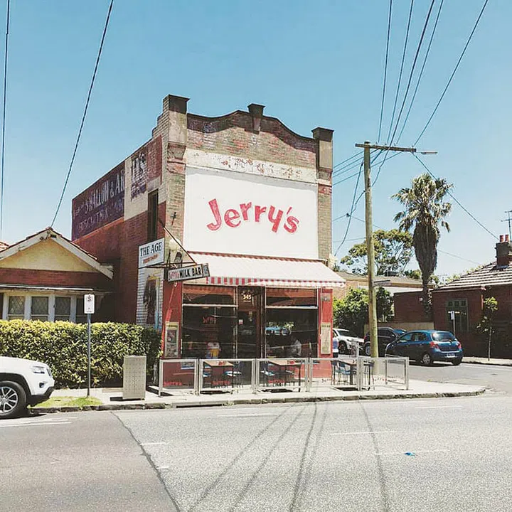 Jerry’s Milk Bar specialises in delicious milkshakes.