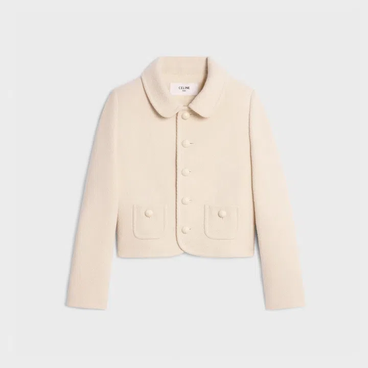 White Jacket Classic Celine Minimalist