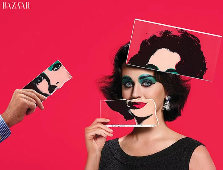 Katy Perry as Elizabeth Taylor