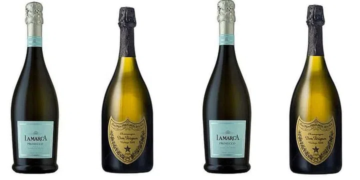 champagne prosecco