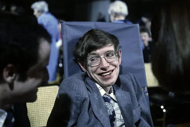 Stephen Hawking, 1979 in Princeton, New Jersey. Photo: Getty 