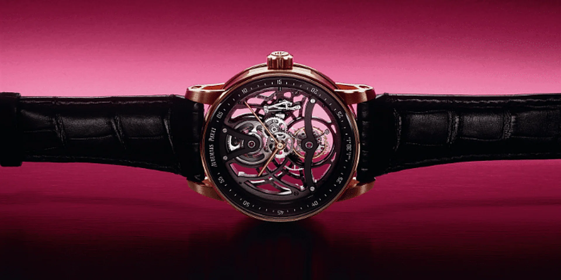 Audemars Piguet Pink gold Code 11.59 Tourbillon Overworked watch
