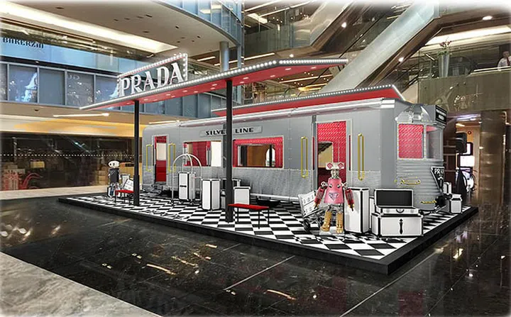 prada silver line