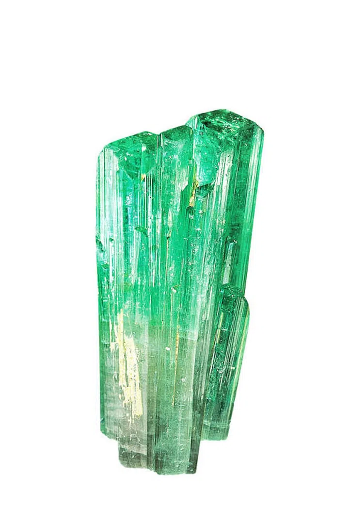 [pa-ra-EE--ba TUR-ma-lin] n. Electrifyingly blue-green stone discovered by the visionary Heitor Dimas Barbosa, who believed there was treasure in the hills of the Brazilian state of Paraíba and did nonstop digging until he found some, in the late 1980s. The demand was great;the supply soon depleted. A similar variety was discovered in Mozambique.