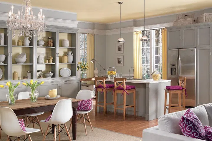 "I try to stay away from colours with heavy blue undertones, and I direct my clients toward warm grays that will stand the test of time," say Ace design expert Katie Reynolds. "This shade is a favourite."