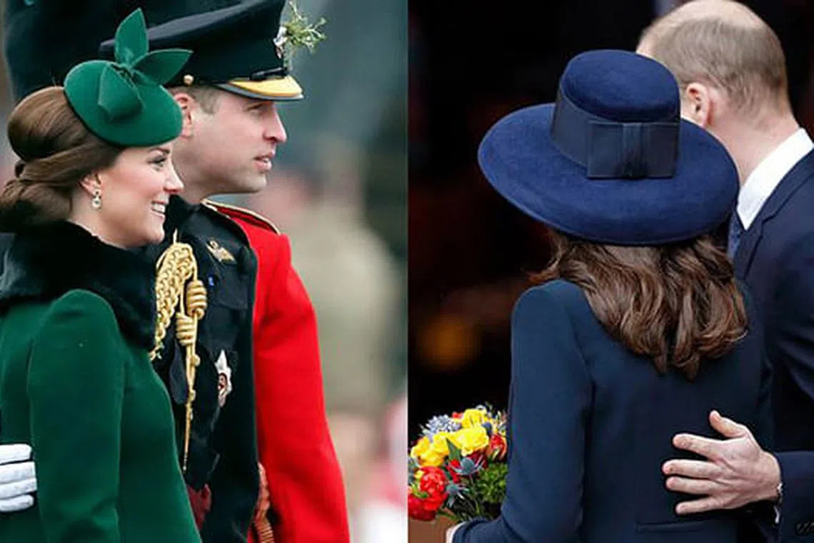 Kate Middleton and Prince William Had a Rare PDA Moment | Harper's ...