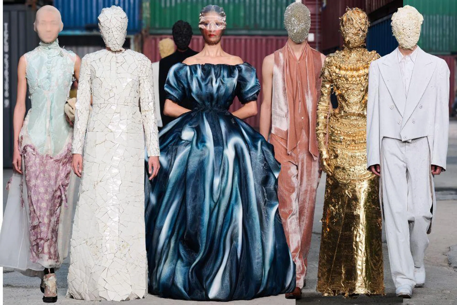 トップス maison martin Margiela Maison Margiela brings FW26 show to Shanghai | Harper's Bazaar
