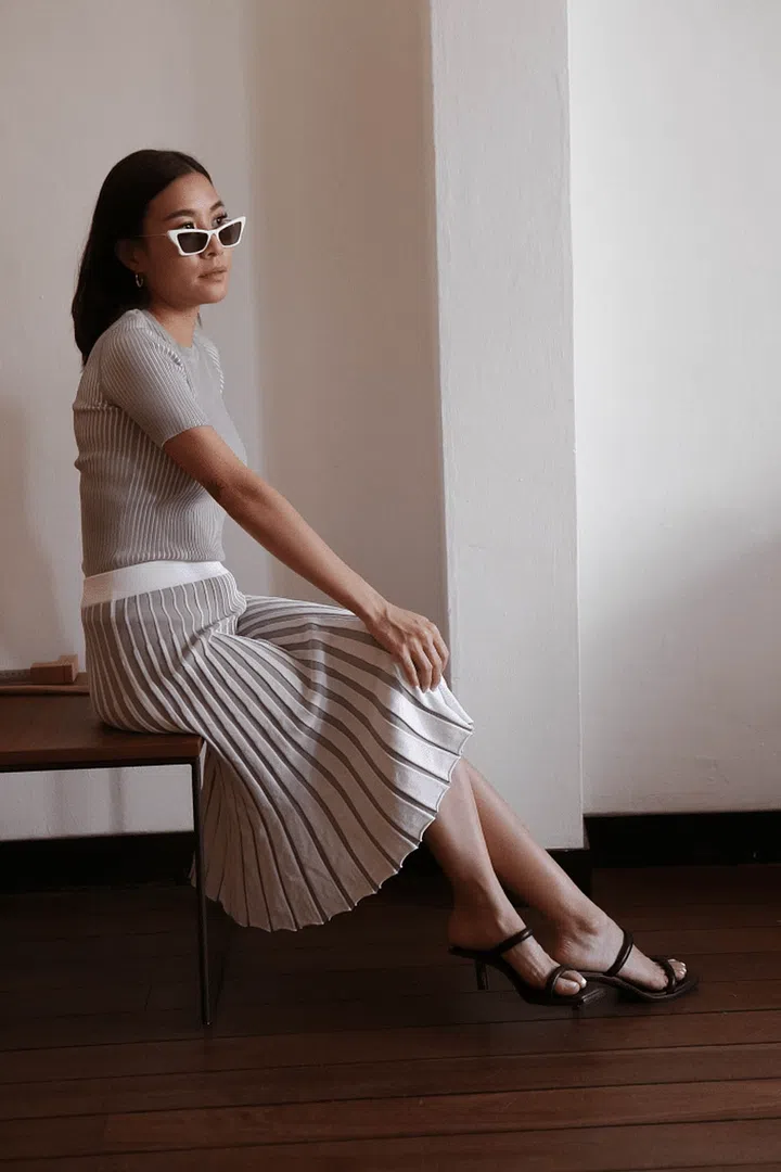 "I'm wearing a PH5 x SocietyA collaboration piece and the reason I really love SocietyA so much is because the brand celebrates female empowerment and supports the immense talent in Asia by featuring both local and regional designers."

Photo: Courtesy