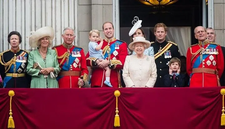 The Royal Family graced the balcony at Horse Guards Parade on June 13, 2015, for the annual annual Trooping The Colour ceremony. Photo: Getty