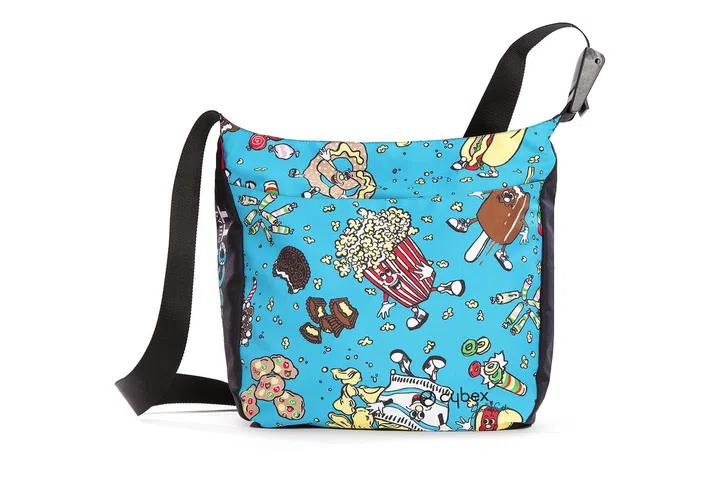 Baby bag from the Food Fight collection