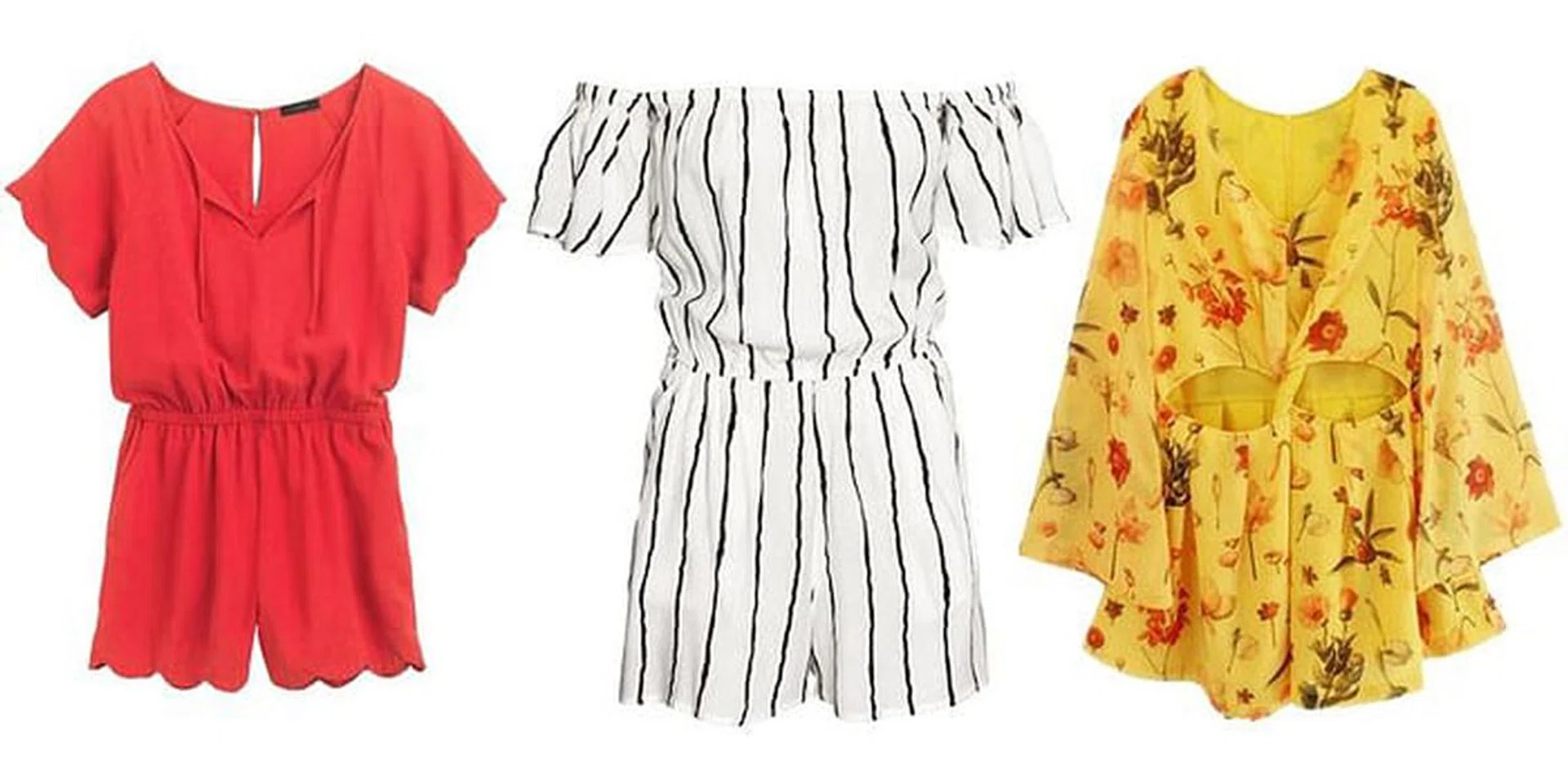 Last month it was the RompHim that was getting all the internet's attention, but let's not leave the OG romper in the dust. the easy-to-wear summer staple comes in all shapes and forms this season, from girly ruffles to smocked tops and fun patterns. Click through to shop some of our favourite affordable options, all under $100 for summer.  