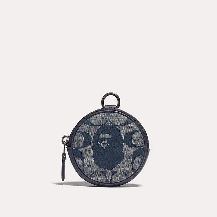 小物 A BATHING APE X COACH COIN WALL COACH® | COACH®: Bape X Coach Coin Wallet In Signature