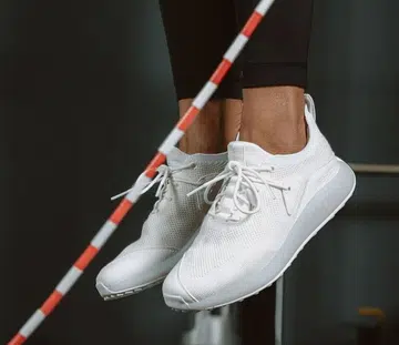 LANE EIGHT HIIT Trainer in Arctic White