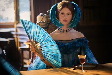 mia goth as elizabeth in netflix frankenstein