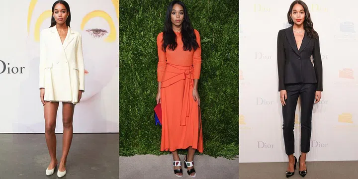 Claim to fame: Formerly a soap opera star, Harrier, an actress and model, is getting a major career boost from the much-awaited Spider-Man: Homecoming, hitting theaters in 2017.
Style profile: Minimal, sophisticated and very East Coast with an eye for designers like Altuzarra and Dior.