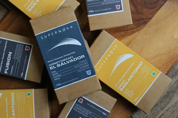 PPP Coffee’s SuperNova coffee pods.