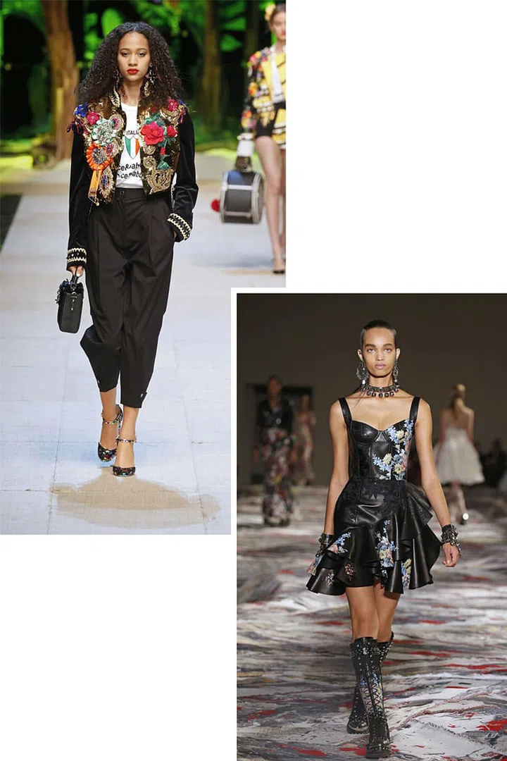 SELENA FORREST: The Californian cemented her cool-girl status, walking at all the top shows, including Rihanna's Fenty x Puma.
ELLEN ROSA: After opening Altuzarra, the Brazilian beauty went on to grace the runway at Marc Jacobs, Valentino, and Chanel, among others.