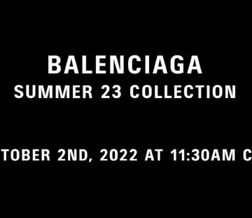 Balenciaga Summer 23 Livestream
